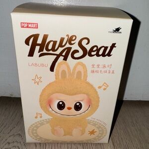 POP MART LABUBU The Monsters HAVE A SEAT Blind Box Vinyl Plush Collect US Seller